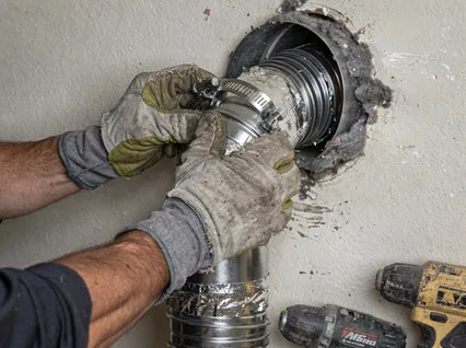 Dryer Vent Hose Installation in Windsor