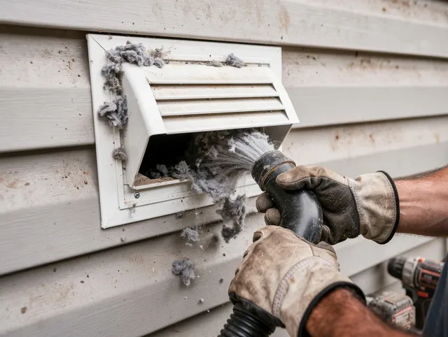 Professional dryer vent cleaning by Windsor Dryer Vent Cleaning in Windsor