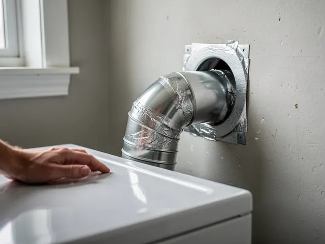 Windsor Dryer Vent Cleaning expert performing professional dryer vent repair and installation in Windsor